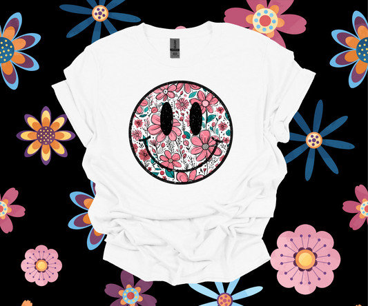 Retro Happy Face Shirt or Sweatshirt