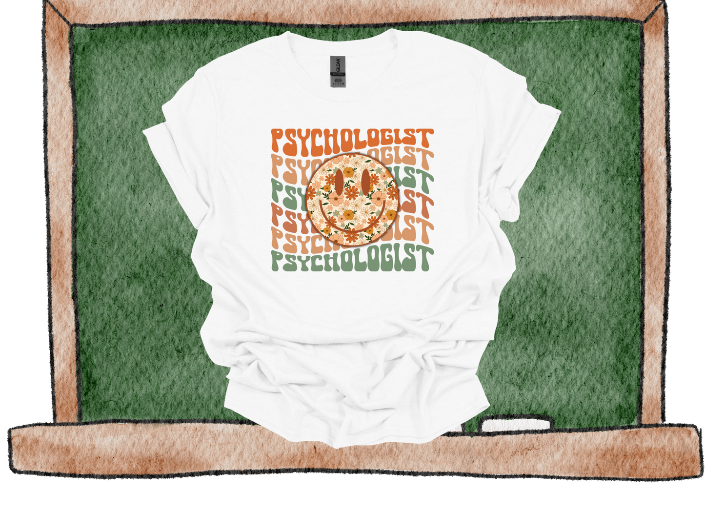 Retro Groovy School Psych Shirt or Sweatshirt