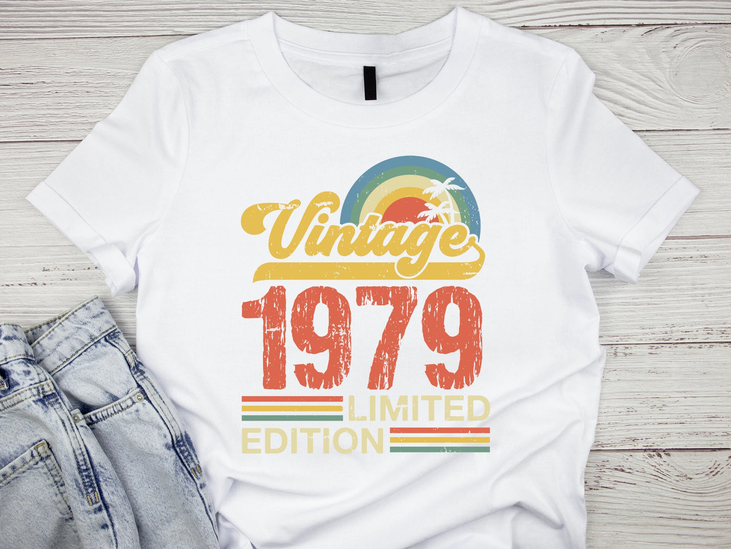 1979 Birthday Shirts, Vintage Design Limited Edition