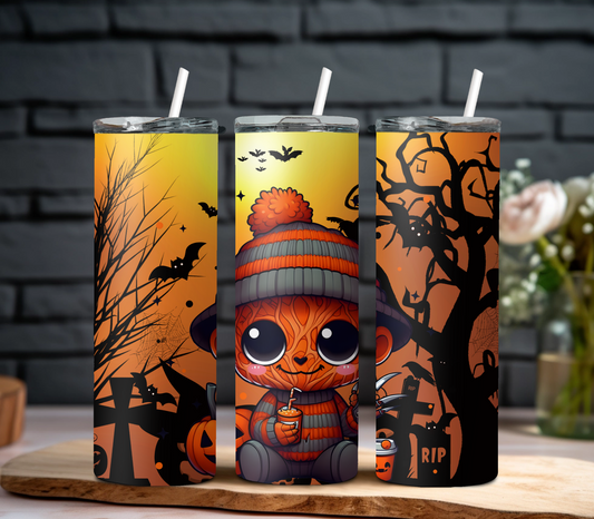 Cute Horror Character 20 oz Tumbler