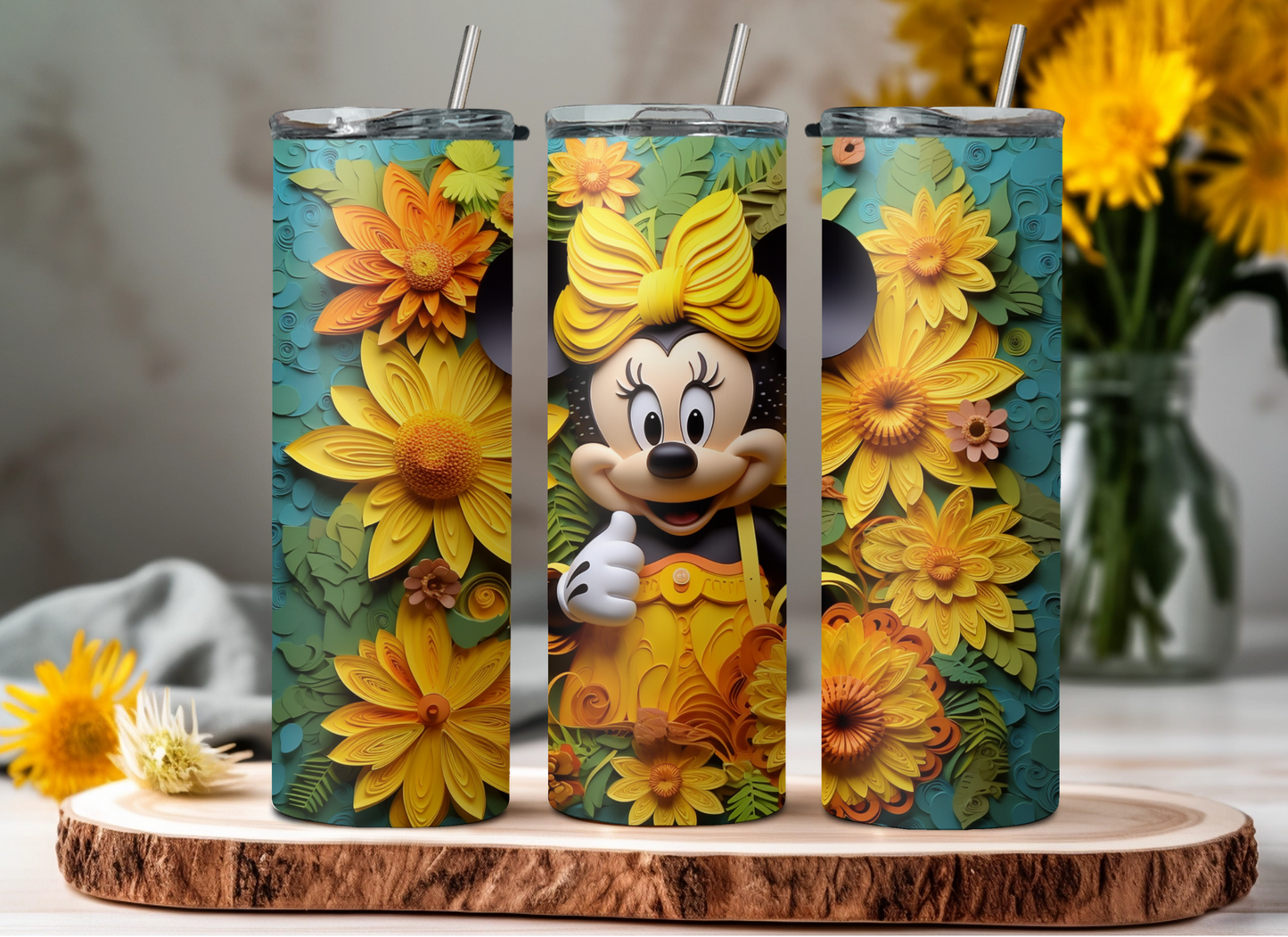 Minnie 3D 20 Oz Tumbler